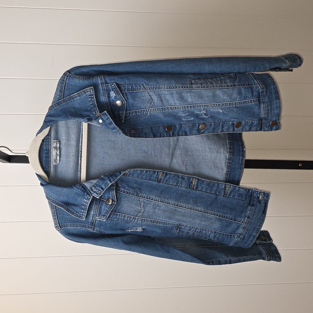 Women's Blue Denim Jean Jacket